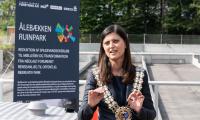 Borgmester Sofia Osmani åbner Ålebækken Ruinpark